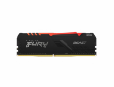 Kingston FURY Beast/DDR4/32GB/3600MHz/CL18/1x32GB/RGB/Black