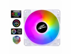 EVOLVEO 12FSW ventilátor 120mm, ARGB, bílý rám, slave