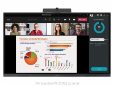 Sharp PN-L652B LCD 65  Precision Touch Display