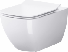 Cersanit Virgo Clean On WC mísa s pomalu se zavírajícím sedátkem (S701-427)