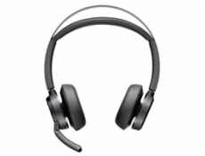 Poly bezdrátová náhlavní souprava Voyager Focus 2 MS Teams, BT700 USB-A adaptér, stereo