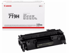 Canon originální toner CRG-719H/ MF-5840dn/ MF-5880dn/ 6400 stran/K/ Černý