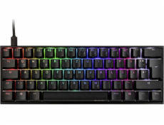 Ducky Mecha Mini herní klávesnice, MX-Black, RGB-LED - černá