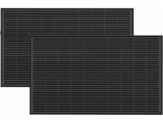 EcoFlow Sada dvou 100W rigidních solárních panelů