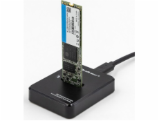 Qoltec dokovací stanice M.2 SATA / PCIe SSD dokovací stanice | NGFF/NVMe | USB 3.1