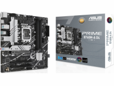 Základní deska Asus MB ASUS PRIME B760M-A D4-CSM (Intel,1700,DDR4,mATX)