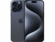 Apple iPhone 15 Pro Max 256GB Blue Titanium smartphone (MU7A3)