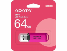 Pendrive C906 64GB USB2.0 růžový
