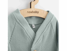 Kojenecký kabátek na knoflíky New Baby Luxury clothing Oliver šedý