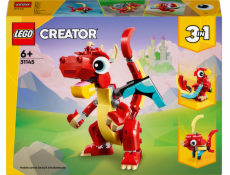  Stavebnice LEGO 31145 Creator 3 v 1 s červeným drakem