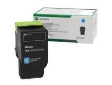 LEXMARK toner azurová pro CS632, CX635 z programu Lexmark return (11 700 str.)