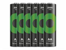 GP Nabíjecí bat. ReCyko Pro AA (HR6) 2000mAh - 6ks