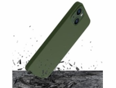 3mk ochranný kryt Hardy Silicone MagCase pro Apple iPhone 15, Alphine Green