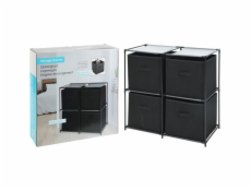Úložný regál se 4 boxy