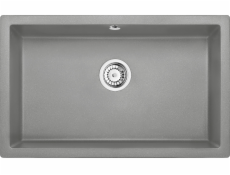 Deante KOMOROVÁ PODLOŽKA CORDA ŠEDÁ METALLIC GRAN 800X500X210 3,5+SPACE SAVER