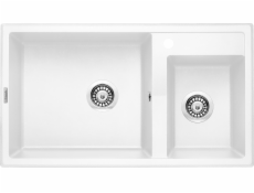 Deante SINK. ERIDAN ALABASTROVÁ ŽULA 2K 880X500X200 + ÚSPORA MÍSTA