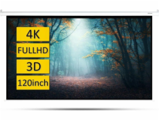 Projekční plátno Overmax Overmax Automatic Screen 120 závěsné projekční plátno