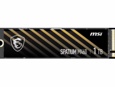 MSI Spatium M460 1TB M.2 2280 PCI-E x4 Gen4 NVMe SSD (S78-440L930-P83)