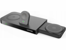 Unitek Unitek nabíječka 48W bezdrátová nabíječka s powerbankou