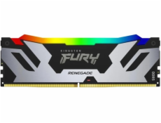 Kingston FURY Renegade/DDR5/32GB/6400MHz/CL32/1x32GB/RGB/Black/Silv