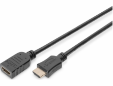 Vysokorýchlostný predlžovací kábel HDMI s Ethernetom 4K 60Hz UHD Typ HDMI A / HDMI AM / 3 m čierny