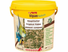 Sera Vipan Nature 10 l, vločky - prémiové krmivo