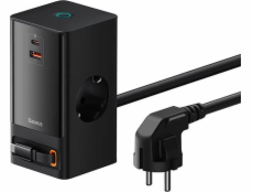 Adaptér BASEUS PSLR000301, AC/USB-C/USB-A, 1,5 m, 65 W