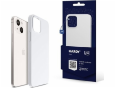 3mk ochranný kryt Hardy Silicone MagCase pro Apple iPhone 15, Silver-White 3mk ochranný kryt Hardy Silicone MagCase pro Apple iPhone 15, Silver-White