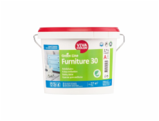 Barva Vivacolor Green Line Furniture 30 A, bílá, 2,7l
