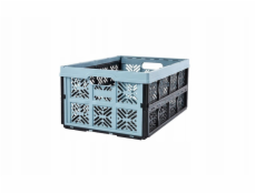 Úložný kufr Keeper, 32 l, černo/modrý, 48 x 35 x 23 cm