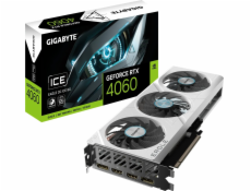 GIGABYTE GeForce RTX 4060 EAGLE ICE, grafická karta
