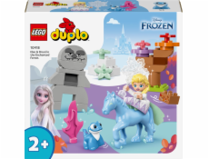 Stavebnice LEGO Duplo Elsa a Bruni v kouzelném lese