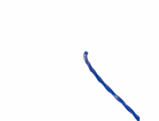 Řezací lano Grunder 2,4mm 15m čtvercové tiché ECO