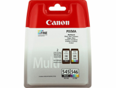 Inkoust Canon PG545/CL546 Multipack (černý, azurový, purpurový, žlutý)