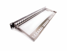 KELINE KEP-EMPTY-S, 19  Neosadený  panel 24 portov