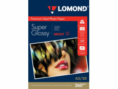 LOM - Prem Ph Super Glossy 20x260g/m2 A3