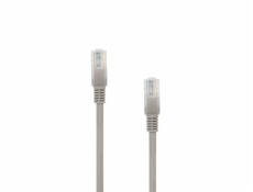 SBOX UTP CAT6, PATCH Kábel, 3m, sivý