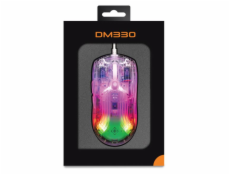 DELTACO GAM-159-T DM330, Herná myš, USB, trans