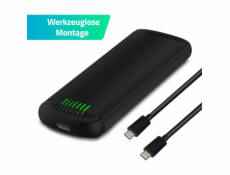FANTEC NVMe31-FastLock, Externý box, USB Type C