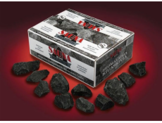 Saunové kamene, čierny vulkanit, 5 - 10 cm, 20 kg