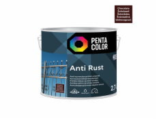 ČOKOLÁDOVÁ BARVA ANTIKOROZNÍ BARVA  ANTIRUST  (2,7 l)
