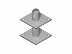 Nastaviteľná podpera stĺpu Arras, 100 x 100 x 200 mm