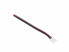 KONEKTOR LISOVANÝ LED RGB 4CONT S DRÔT