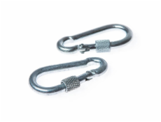 Zapínací karabina s maticí Haushalt, ZP, 2DD, 7 x 70 mm