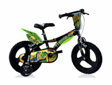 Dětské kolo Dino Bikes 616L-DS, černá/zelená, 16 