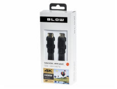 Kabel BLOW HDMI M, HDMI M, 1,5m, černý 92-606#