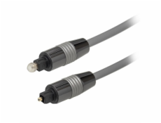 Kábel BLOW TOSLINK M, TOSLINK M, 3m, sivý 2140#