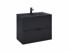 Skrinka pod umývadlo Masterjero Deco, čierna, 45,2x80x62,6