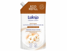 Tekuté mýdlo LUKSJA COTTON MILK & B5, doplněk, 400 ml