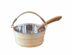 Saunová vana s lopatkou FLAMMIFERA AP-010W, 5l